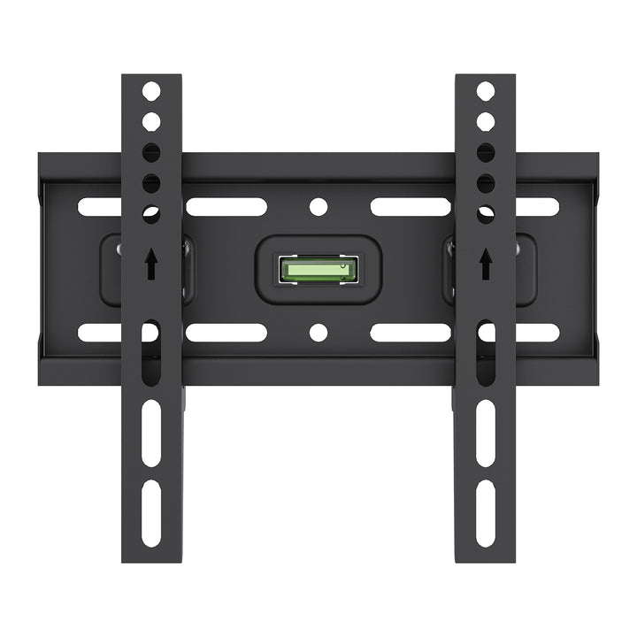 Držiak / záves na televízor Maclean, max. VESA 200x200, 13–43", do 45 kg, čierny, nastaviteľný sklon +2° až –10°, MC-189