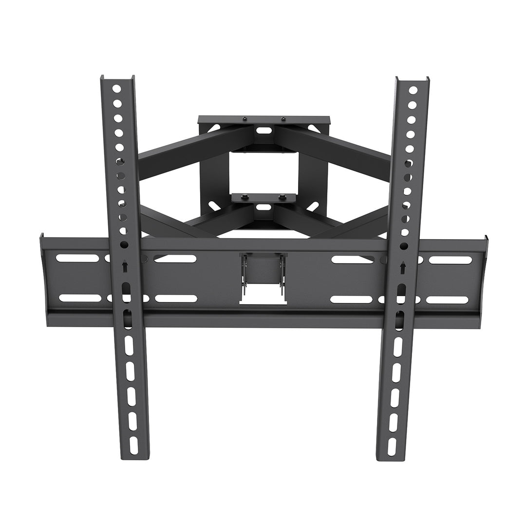 Držiak / záves na televízor Maclean, max. VESA 400x400, 32–70", do 40 kg, čierny, nastaviteľný sklon +12°~-12° a otočenie +60°~-60°, MC-192