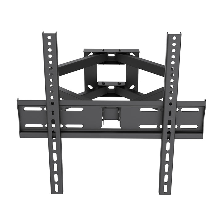 Držiak / záves na televízor Maclean, max. VESA 400x400, 32–70", do 40 kg, čierny, nastaviteľný sklon +12°~-12° a otočenie +60°~-60°, MC-192