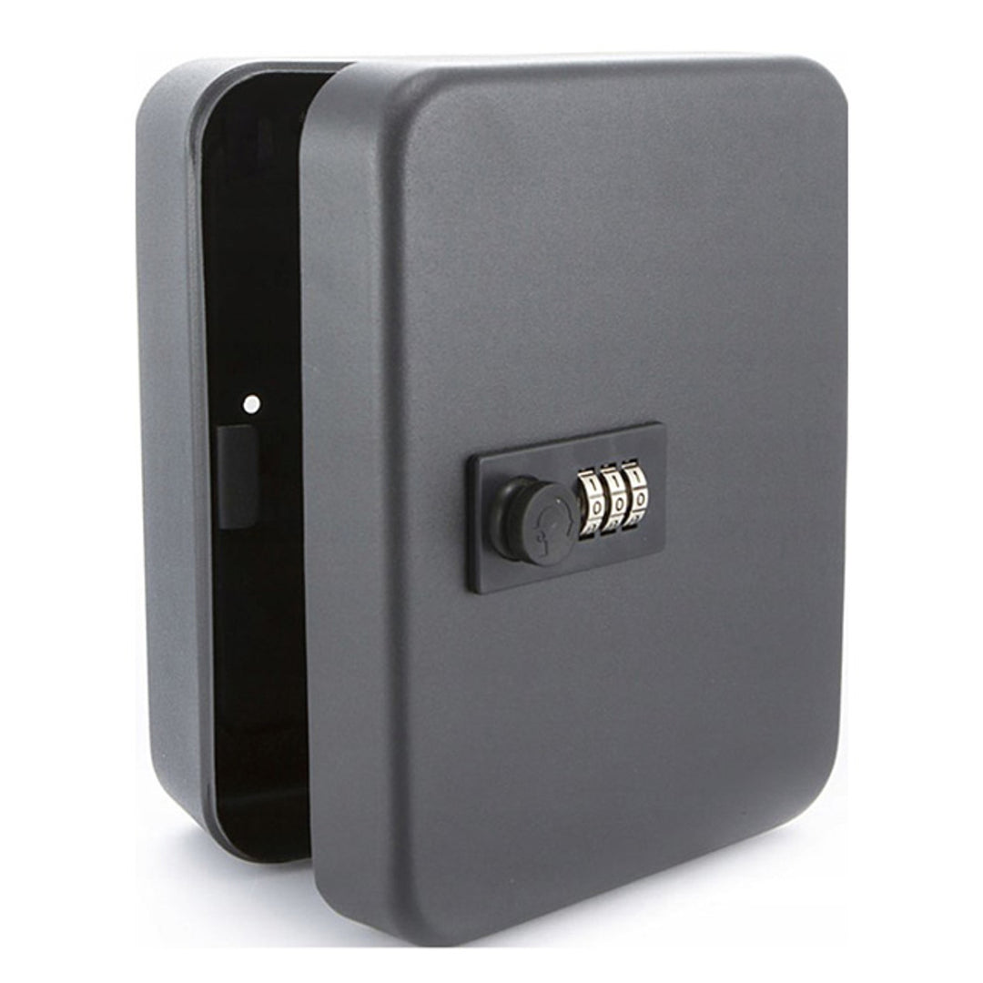 Skrinka na kľúče Tracer, kombinovaný zámok, 20 háčikov, oceľ, skrinka na kľúče