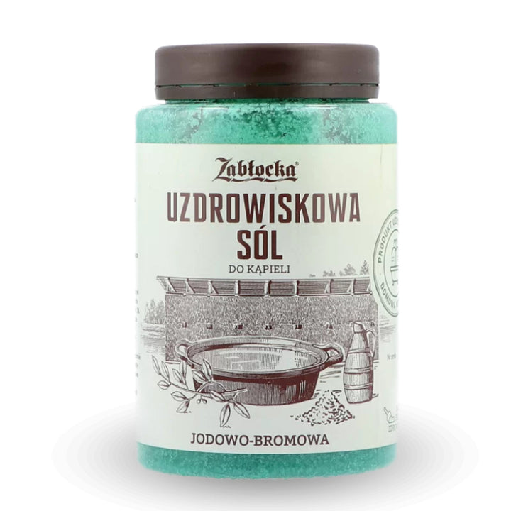 Kúpeľná soľ Zablocka, jódovo-brómová, do kúpeľa, 1,2 kg