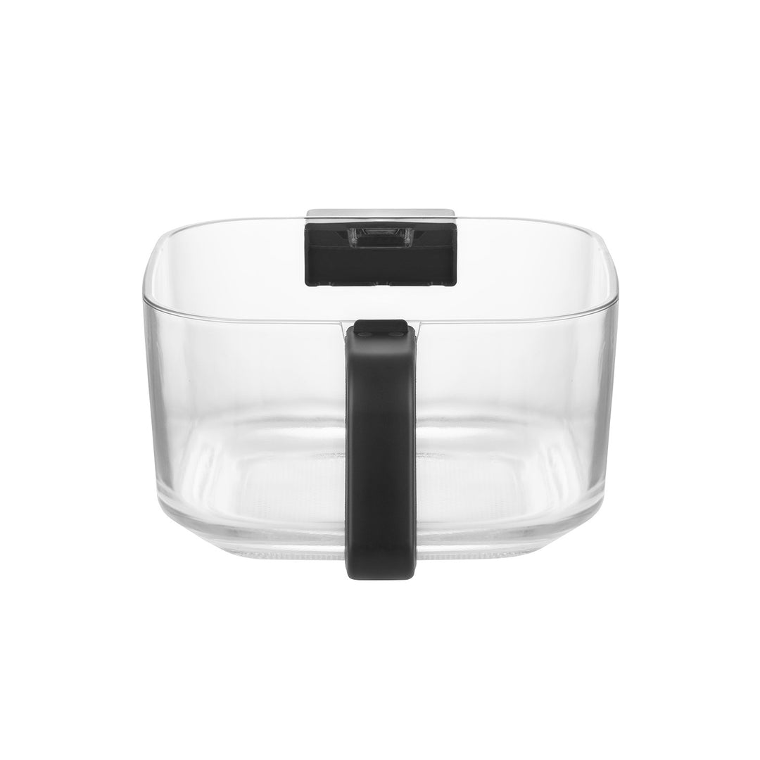 Bezolejová fritéza Concept Glass&Fast, objem 5,5 l, 7 programov, dotykový LED displej, režim zdravého vyprážania, sklenená nádoba, FR5500