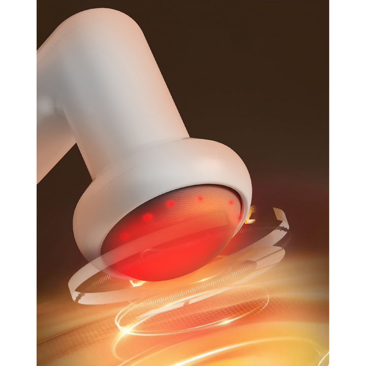 Masážny prístroj proti celulitíde, MEDIA-TECH, masážna pištoľ, 5 masážnych hlavíc, 6 rýchlostí, MT6536