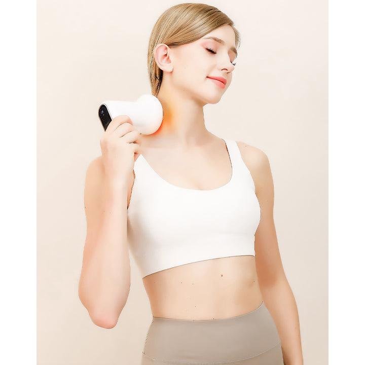 Masážny prístroj proti celulitíde, MEDIA-TECH, masážna pištoľ, 5 masážnych hlavíc, 6 rýchlostí, MT6536