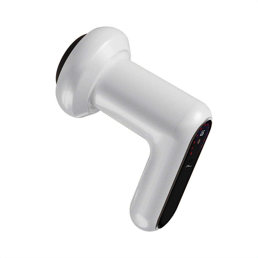 Masážny prístroj proti celulitíde, MEDIA-TECH, masážna pištoľ, 5 masážnych hlavíc, 6 rýchlostí, MT6536