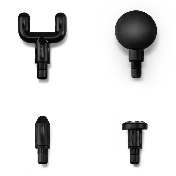 Masážny prístroj na jednoduchú a rýchlu masáž napätých svalov, Media-tech, 4 vymeniteľné masážne hlavice, MT6521