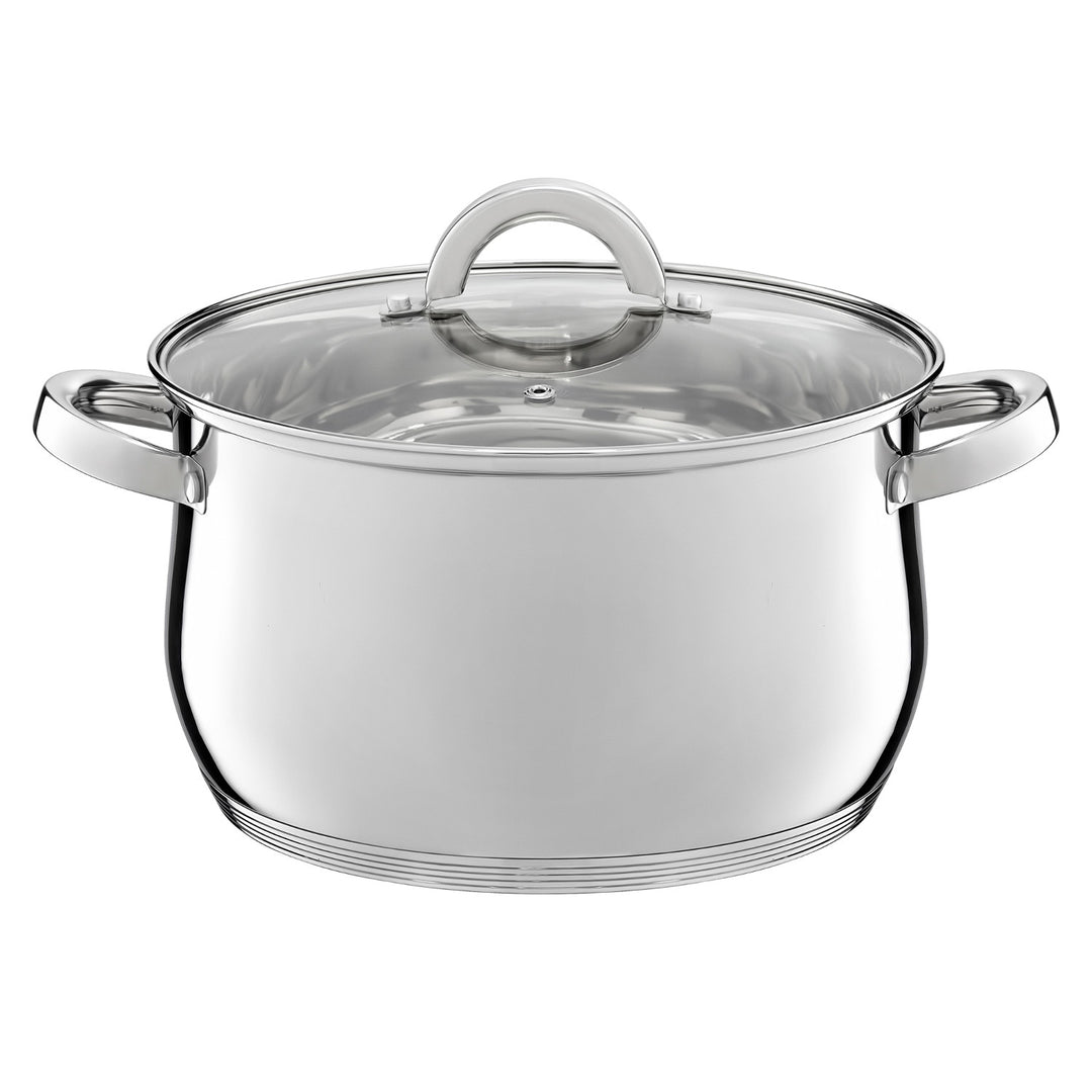 Súprava riadu Ambition, nerezová oceľ, 8 dielov, hrubé dno, Berry