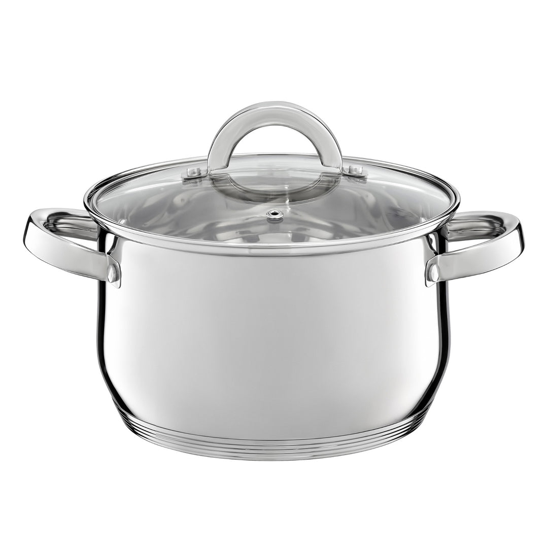 Súprava riadu Ambition, nerezová oceľ, 8 dielov, hrubé dno, Berry