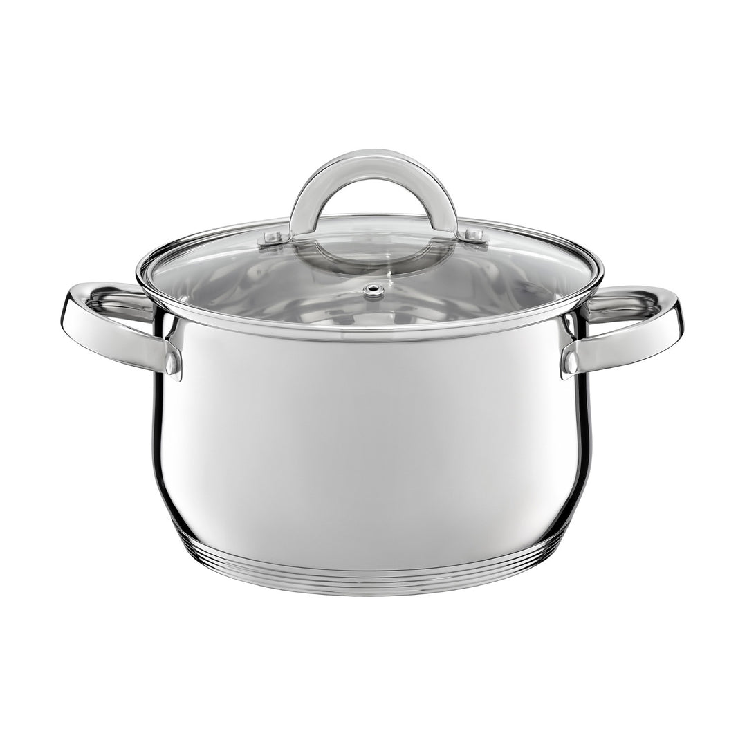 Súprava riadu Ambition, nerezová oceľ, 8 dielov, hrubé dno, Berry