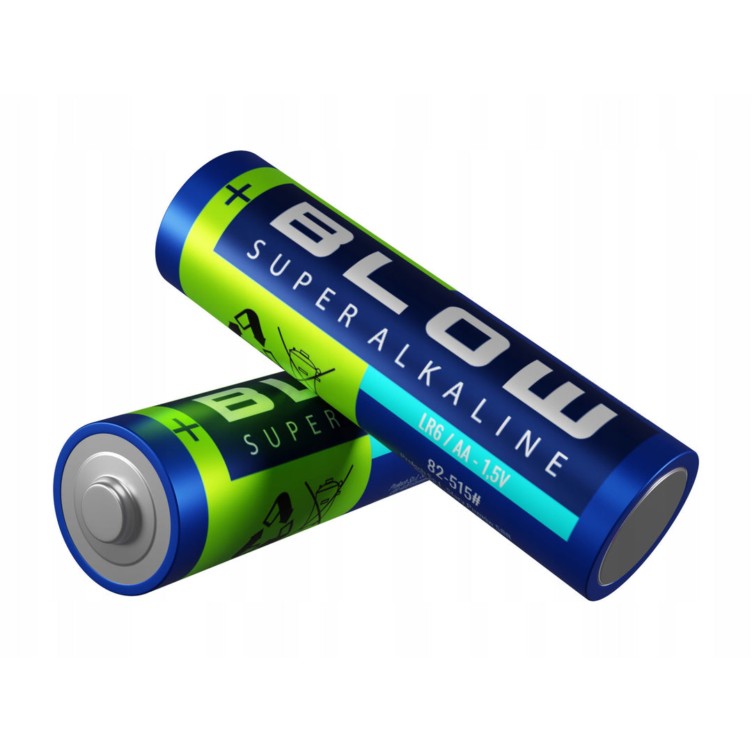 Alkalické AA batérie Blow, LR6, napätie 1,5 V, sada 40 kusov