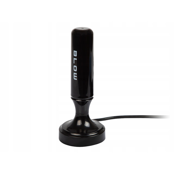 Blow DVB-T anténa, aktívna interiérová, zisk 28 dB, vstavaný LTE filter, príjem v pásme 168–790 MHz, 21-040#