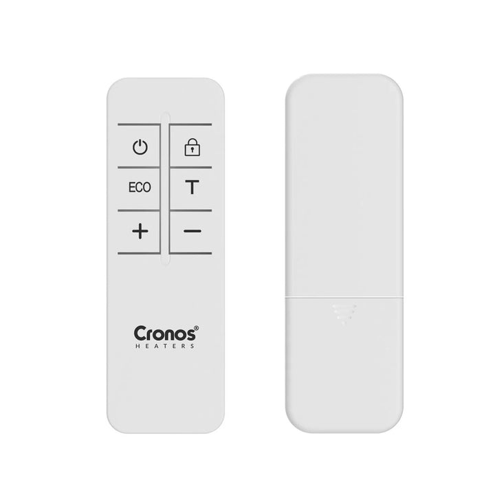 Infražiarič Cronos, 800 W, ideálny pre alergikov, matný povrch, ultratenký, vstavaný termostat a diaľkové ovládanie prostredníctvom telefónu alebo diaľkového ovládača, Carbon P800 TWP