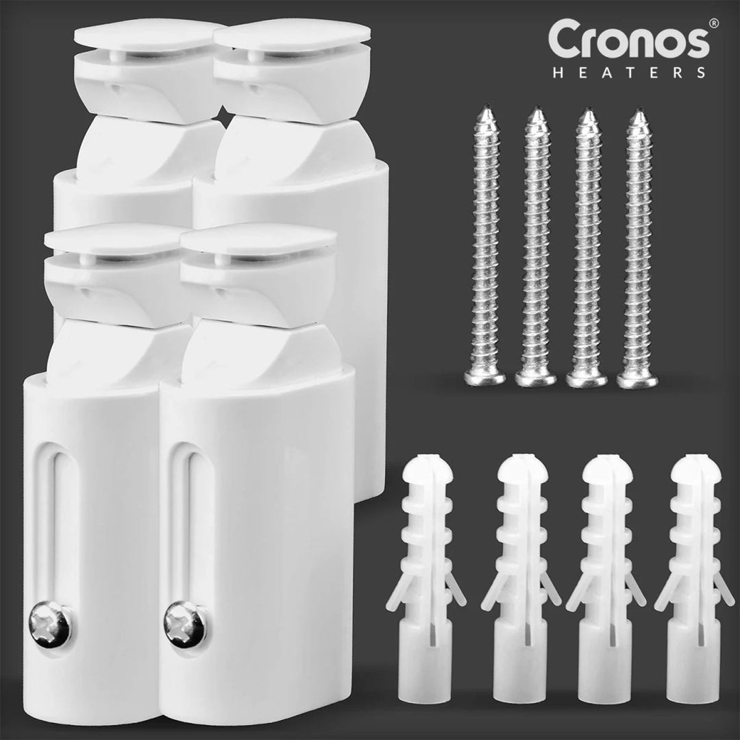 Elektrický kúpeľňový ohrievač Cronos, výkon 500 W, vykurová miestnosti do 6 m², LCD displej, funkcie AUTO, TIMER a detekcia otvoreného okna, TW-500