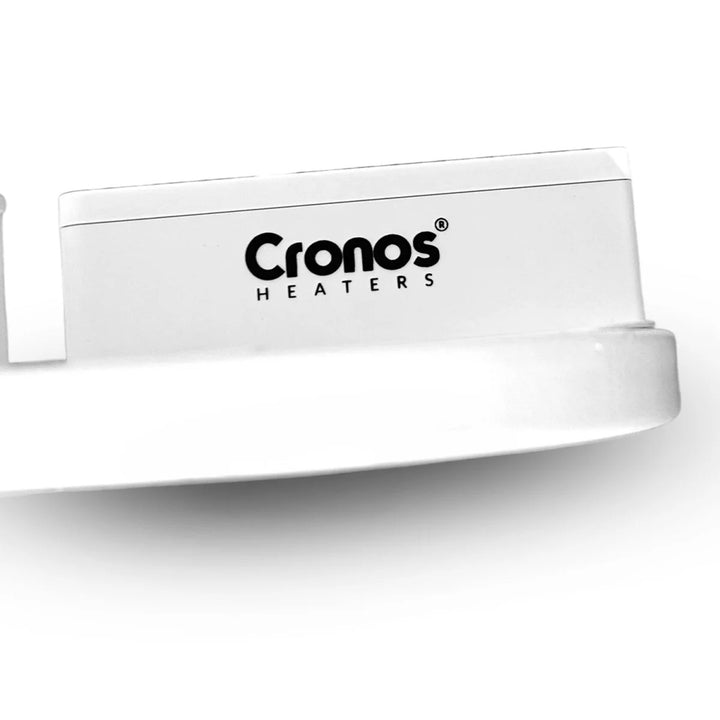 Elektrický ohrievač Cronos, biely, výkon 450 W, vykurová miestnosti do 14 m², vstavaný termostat, diaľkové ovládanie, funkcia detekcie otvoreného okna, vrátane podstavcov, WFH-450TW