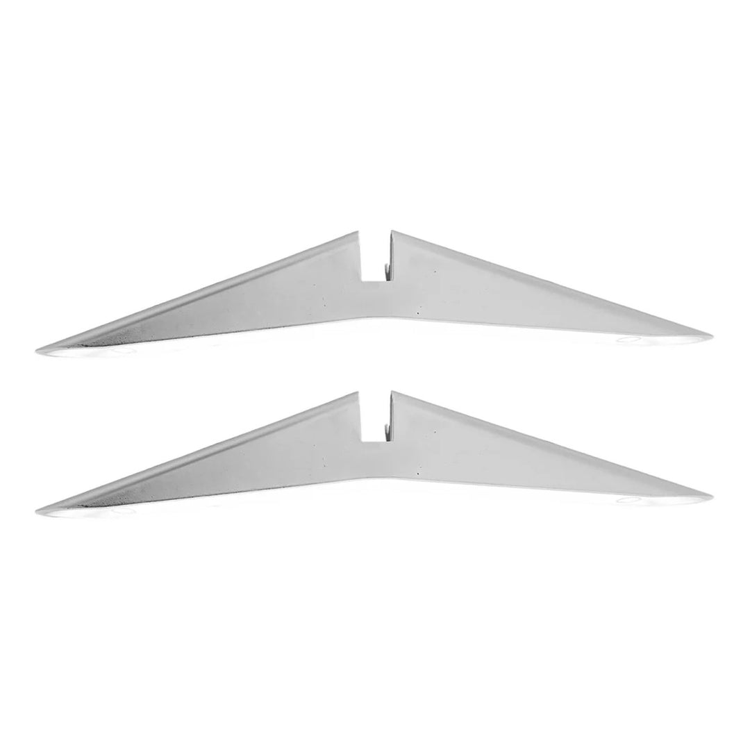 Elektrický ohrievač Cronos, biely, výkon 450 W, vykurová miestnosti do 14 m², vstavaný termostat, diaľkové ovládanie, funkcia detekcie otvoreného okna, vrátane podstavcov, WFH-450TW