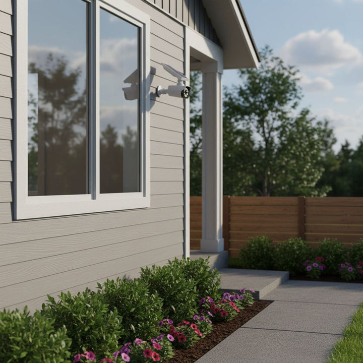 Atrapu solárnej kamery, blikajúcu LED diódu, snímač pohybu, LED osvetlenie, nálepku zdarma, SOL1800S, 2 kusy