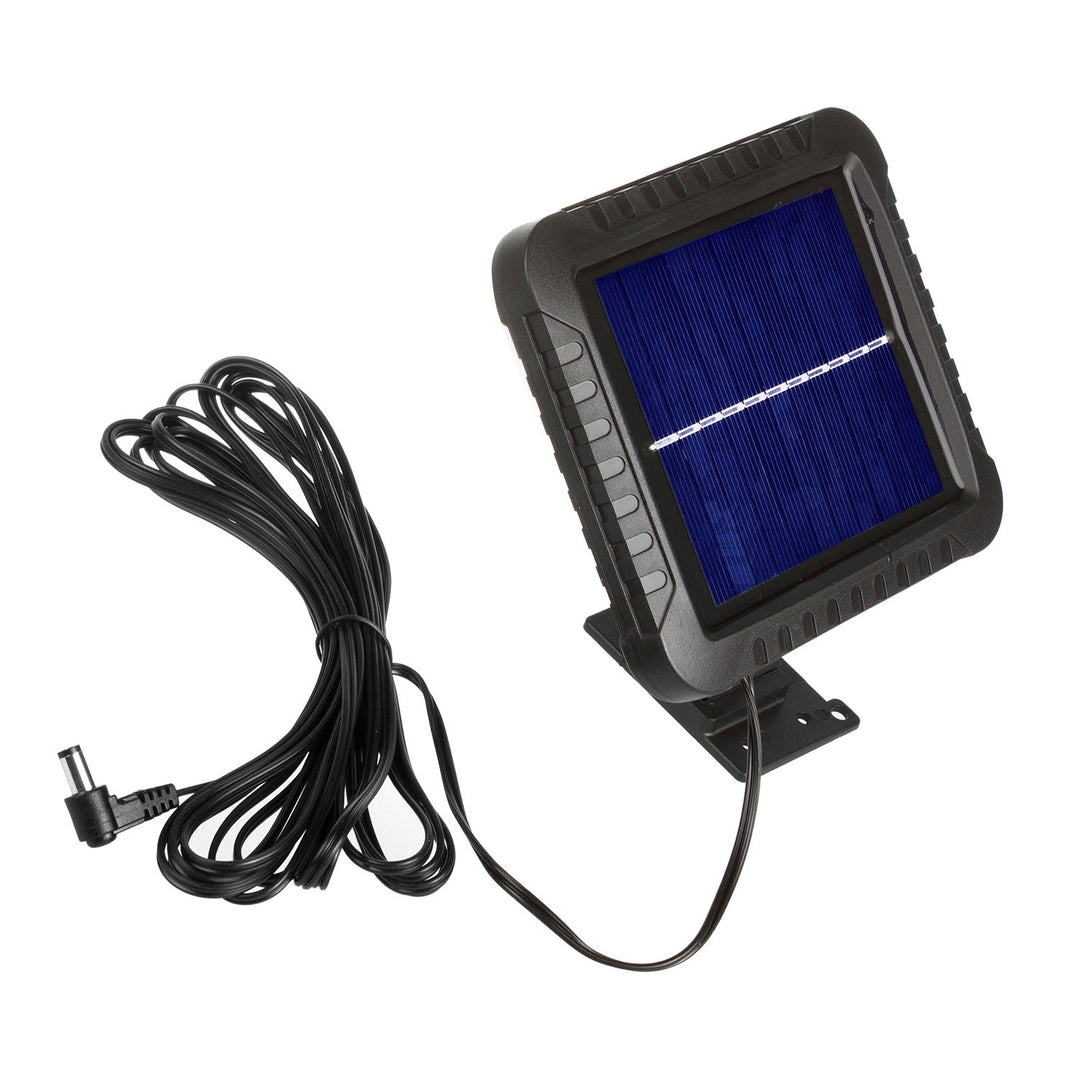 Solárne LED svietidlo s pohybovým senzorom Maclean, IP44, 5 W, 400 lm, 6000 K, 1300 mAh lítiová batéria, 5,5 V DC MCE438, 4 kusy