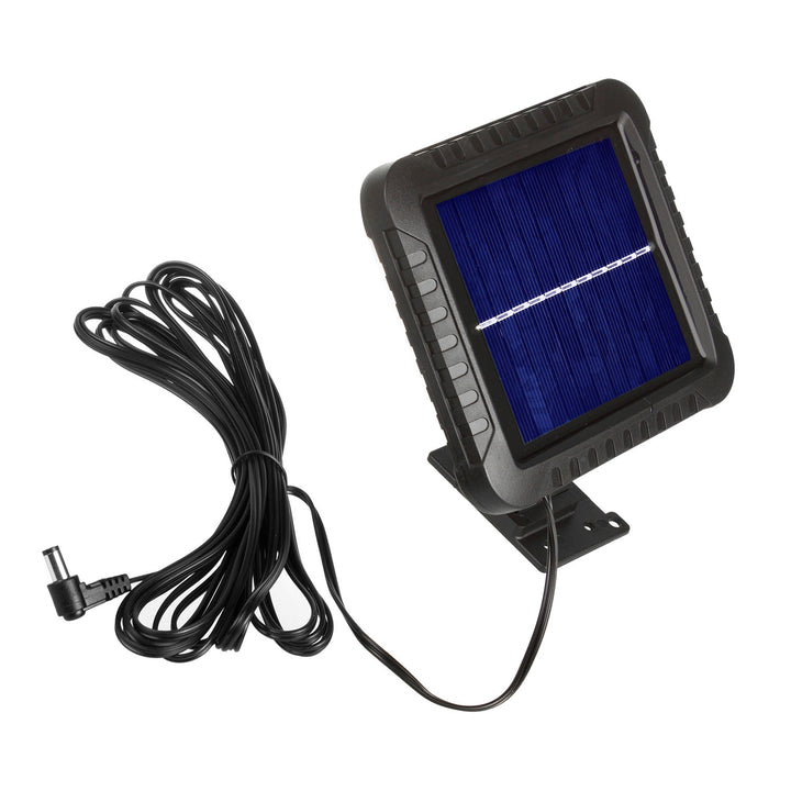 Solárne LED svietidlo s pohybovým senzorom Maclean, IP44, 5 W, 400 lm, 6000 K, 1300 mAh lítiová batéria, 5,5 V DC MCE438, 4 kusy