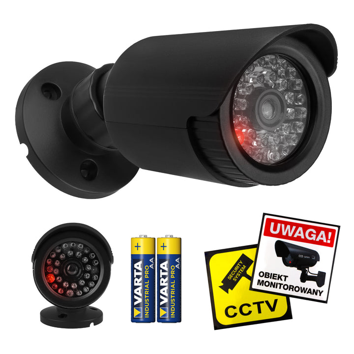 Atrapová kamera, IR LED diódy, čierna, napájanie 2xAA (súčasť balenia), ABS, IR1800 B