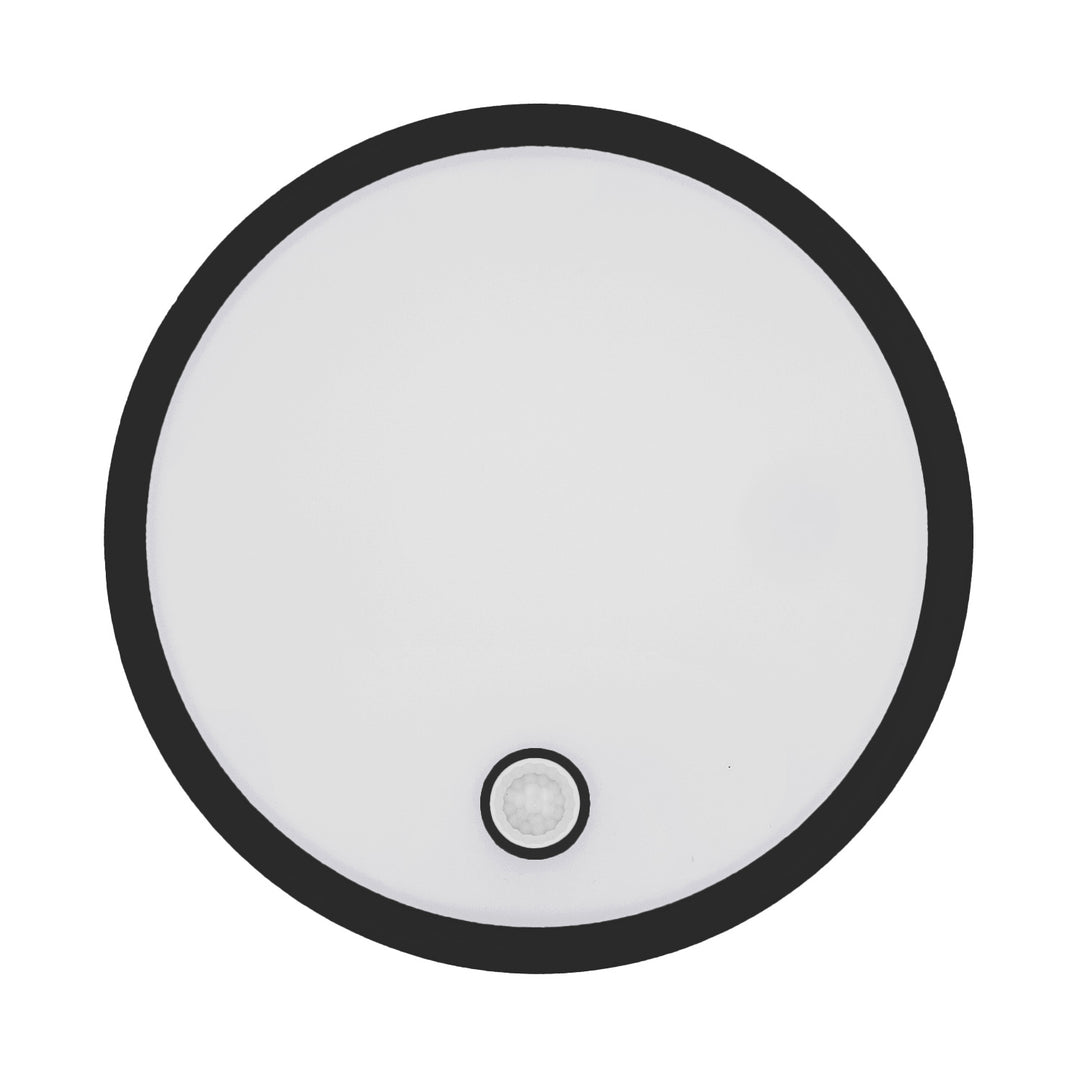 LED svietidlo s pohybovým senzorom Maclean, senzor PIR, čierne, 10 W/15/18 W, IP65, možnosť zmeny farby 3000/4000/6000 K, MCE535 B