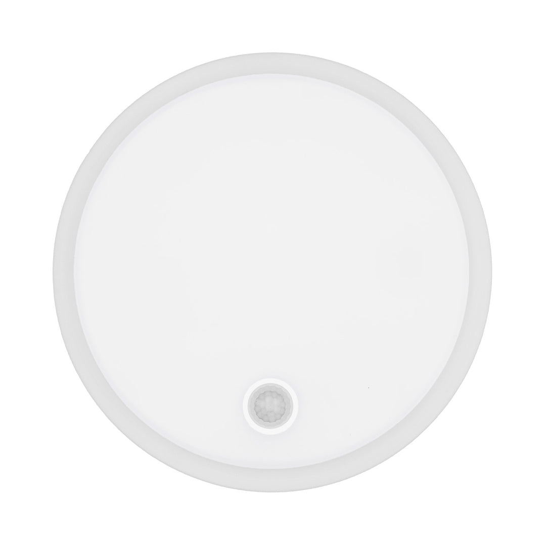 LED svietidlo s pohybovým senzorom Maclean, senzor PIR, biele, 10 W/15/18 W, IP65, možnosť zmeny farby 3000/4000/6000 K, MCE535 W