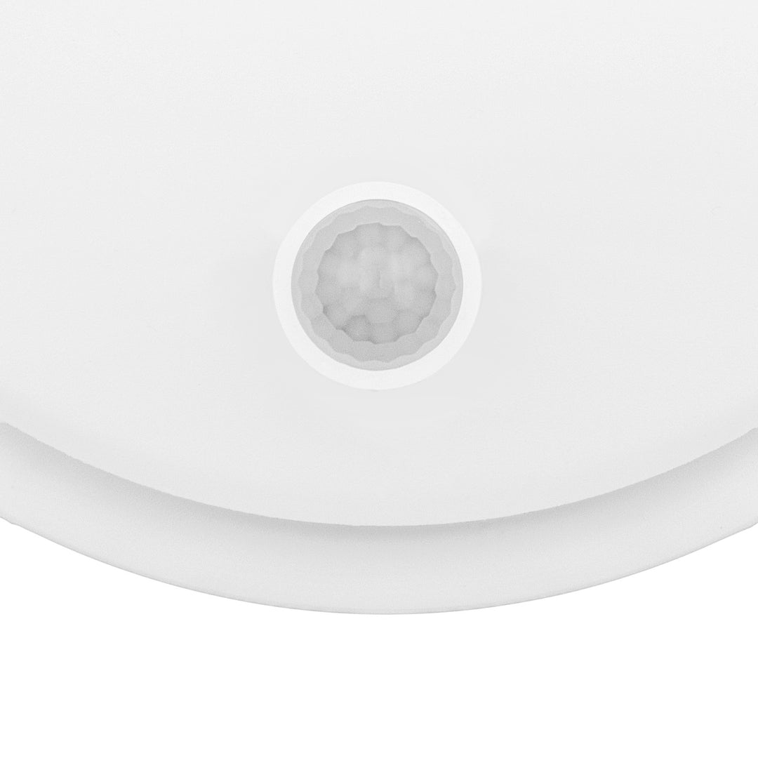 LED svietidlo s pohybovým senzorom Maclean, senzor PIR, biele, 10 W/15/18 W, IP65, možnosť zmeny farby 3000/4000/6000 K, MCE535 W