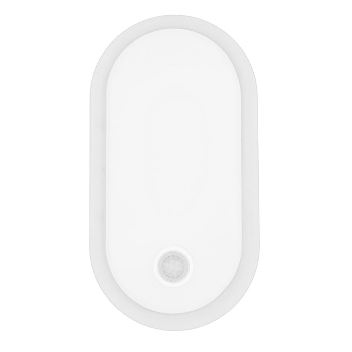 LED svietidlo s pohybovým senzorom Maclean, senzor PIR, biele, 10 W/15/18 W, IP65, možnosť zmeny farby svetla 3000/4000/6000 K, MCE534 W