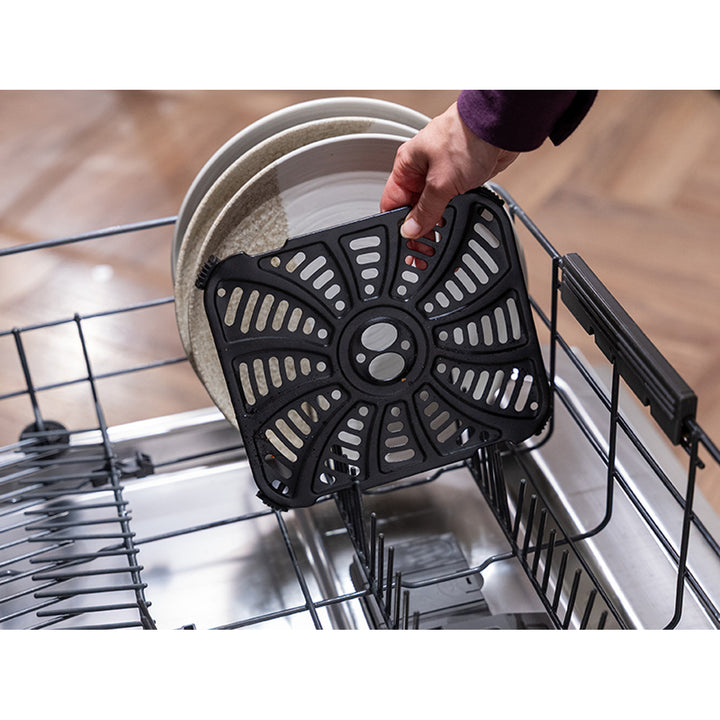 Fritéza bez oleja LAFE, fritéza na horúci vzduch, 2 priehradky, 5 l, výkon 2460 W, LCD displej, Dual Fry