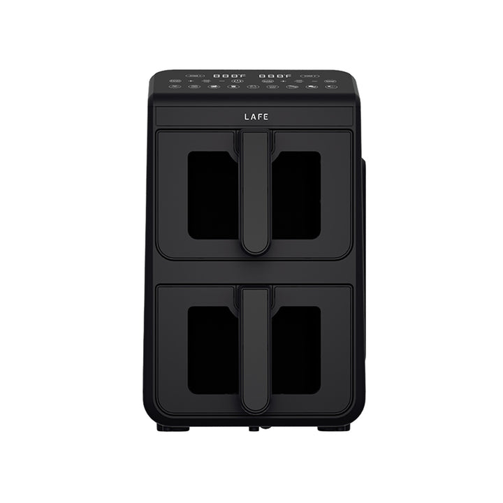 Fritéza bez oleja LAFE, fritéza na horúci vzduch, 2 priehradky, 5 l, výkon 2460 W, LCD displej, Dual Fry