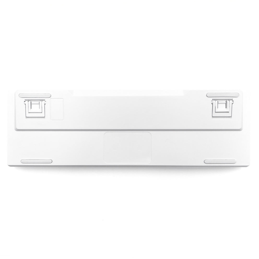 RED CORE MX60 – Krátka 60 % mechanická herná klávesnica, tiché mechanické spínače RED, farebné podsvietenie, 68 klávesov, USB-C. Farba: biela/modrá. Mediatech