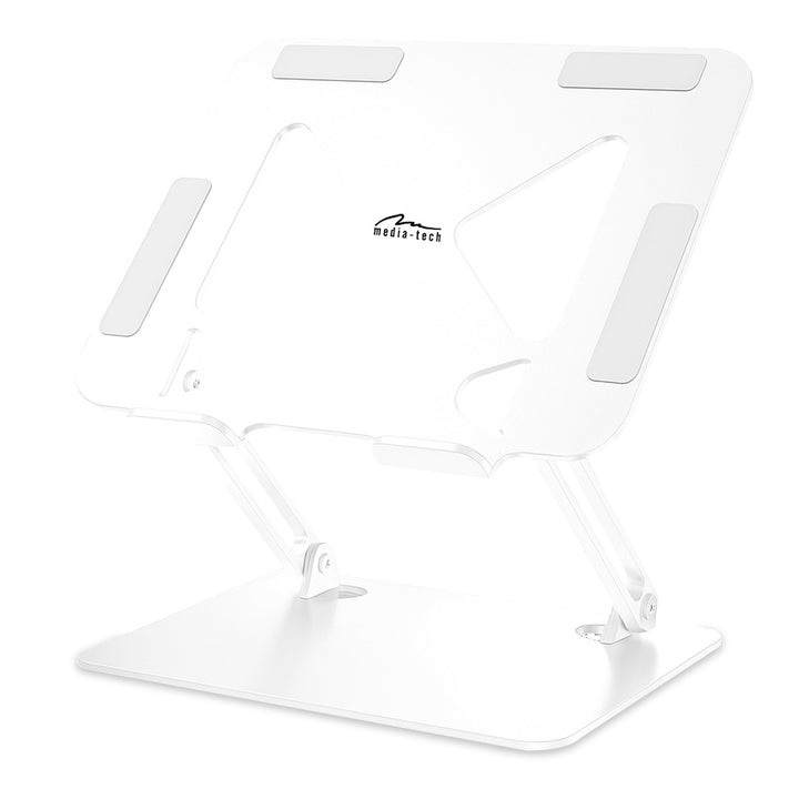 Nastaviteľný, ergonomický stojan pre 10-17 palcové notebooky LAPTOP STAND MT2661W, Mediatech