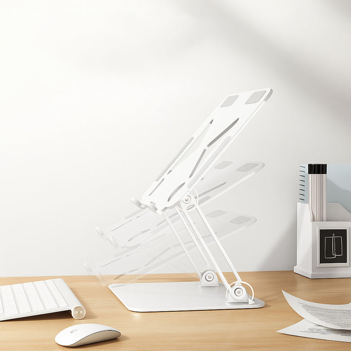 Nastaviteľný, ergonomický stojan pre 10-17 palcové notebooky LAPTOP STAND MT2661W, Mediatech