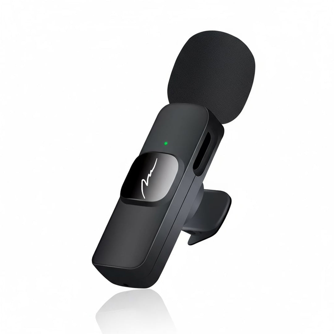 MICRO-MIC DUO – 2x bezdrôtový klopový mikrofón (sada), s klipom, iOS a Android (OTG), mini, supercitlivý. USB-C a LIGHTNING, Mediatech