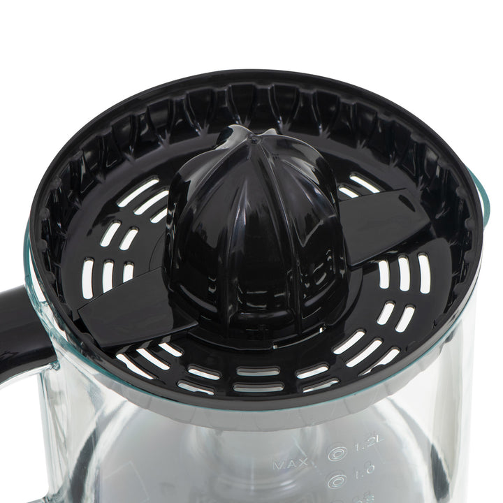 Odšťavovač citrusov Adler, objem 1,2 l, maximálny výkon 60 W, čierny, AD 4012