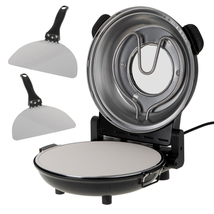 Pec na pizzu Adler, regulácia teploty do 400 °C, keramický kameň, dva vykurovacie telesá, AD 6314