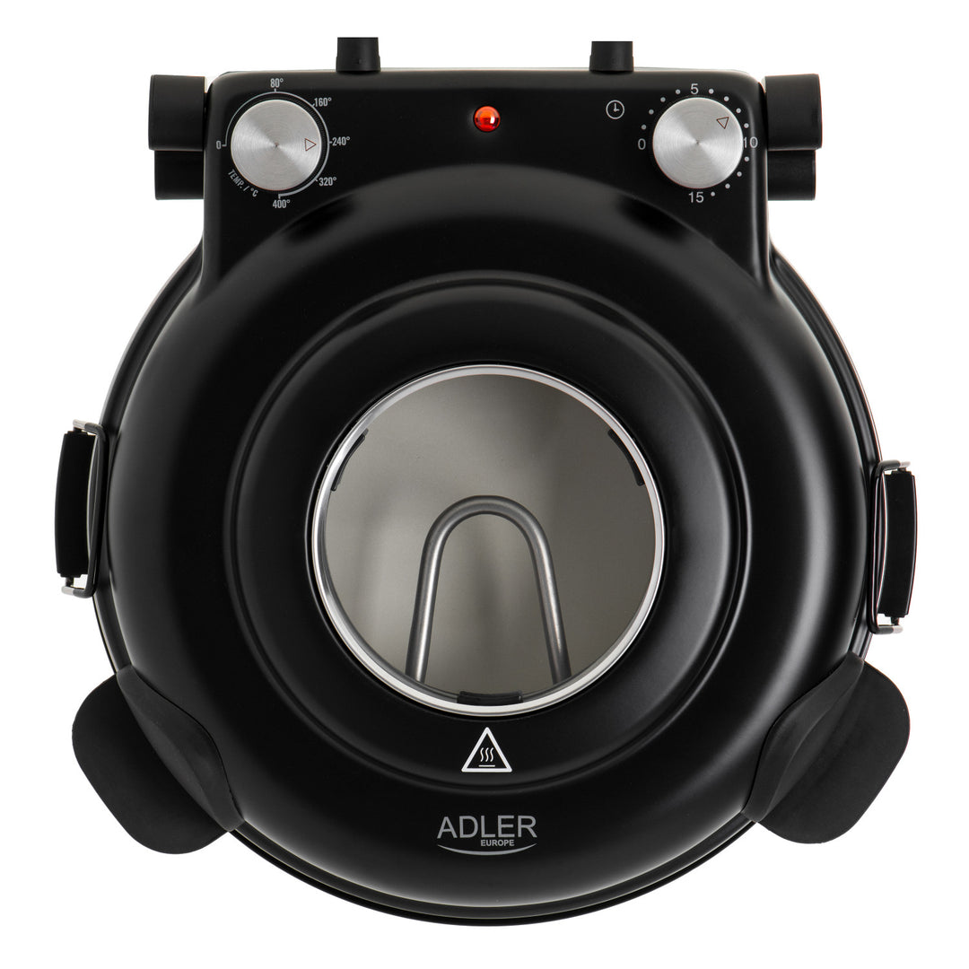 Pec na pizzu Adler, regulácia teploty do 400 °C, keramický kameň, dva vykurovacie telesá, AD 6314