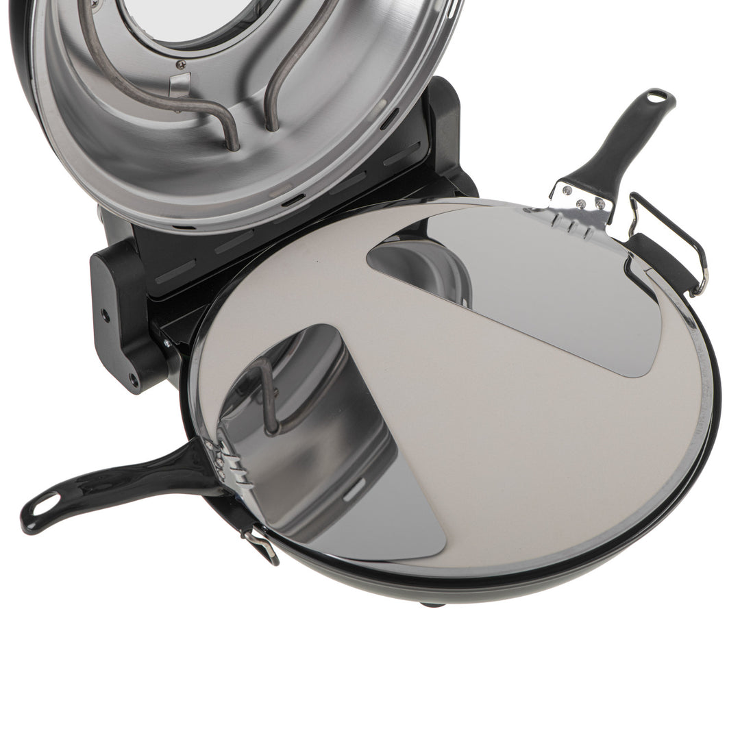 Pec na pizzu Adler, regulácia teploty do 400 °C, keramický kameň, dva vykurovacie telesá, AD 6314