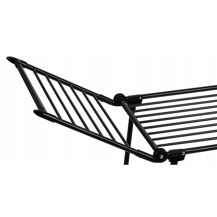 Sušička bielizne Promis, hrubé a odolné rúrky, dve skladacie krídla, vonkajšie a vnútorné, veľký rozstup tyčí, SU120