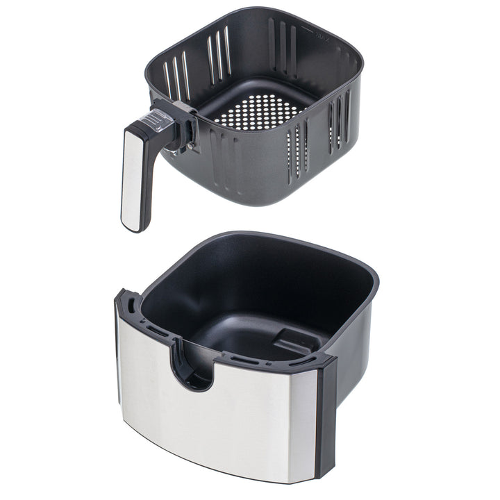 Fritéza bez oleja, 9 programov, 5,0 l, Airfryer, Camry CR 6311 + papierové vložky do fritézy, 16 cm, biologicky rozložiteľné, 100 kusov