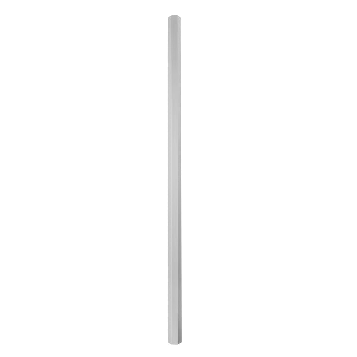 Hliníkový krycí profil na káble Maclean, 33 × 18 × 750 mm, strieborný, MCTV-897 S