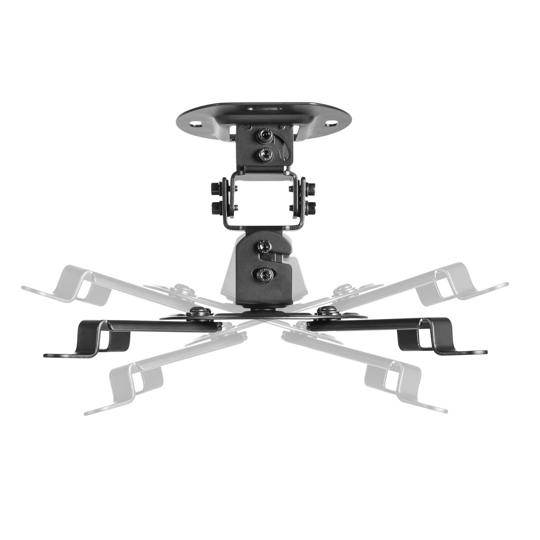 Stropný držiak / záves na projektor Maclean, 54–320 mm, do 13,5 kg, otočný o 360 stupňov MC-200 B