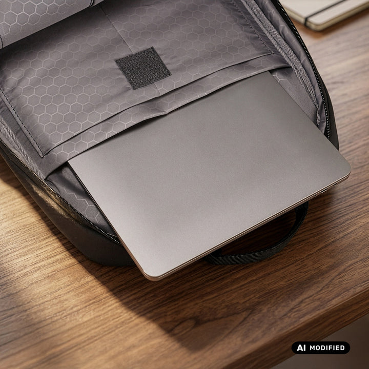 Batoh na notebook NanoRS, 15,6", čierny, 41x29x4, vodoodolný RS202 B
