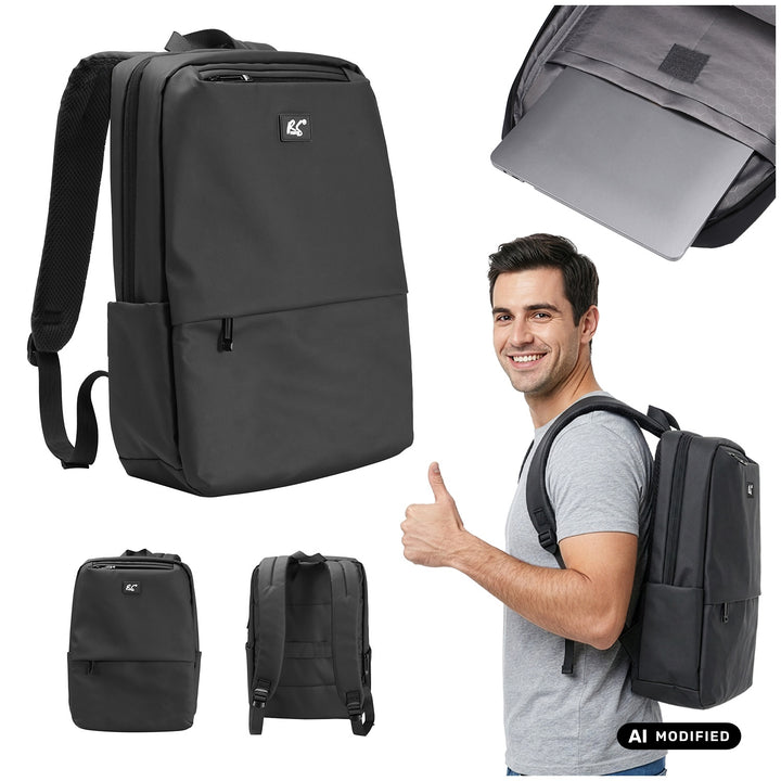 Batoh na notebook NanoRS, 15,6", čierny, 41x29x4, vodoodolný RS202 B