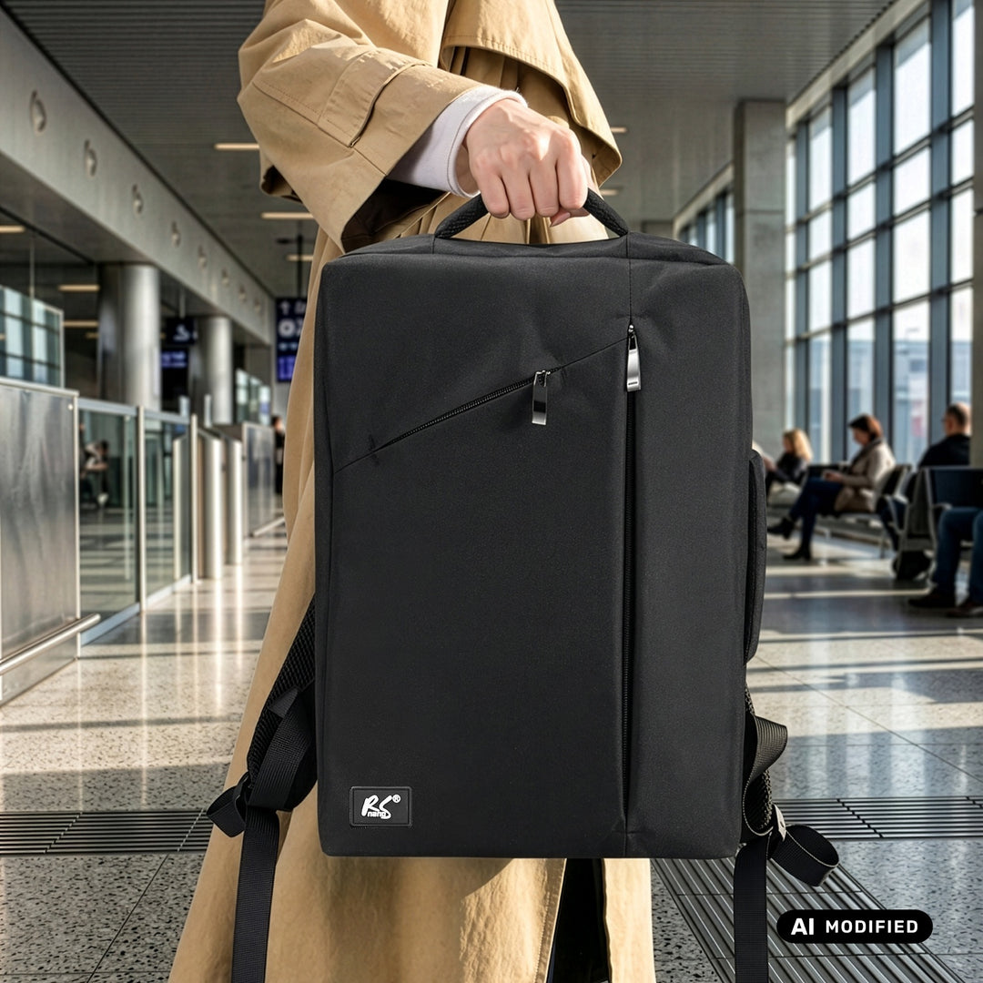 Batoh na notebook NanoRS, 15,6", čierny, 43x30x10, vodoodolný RS203 B