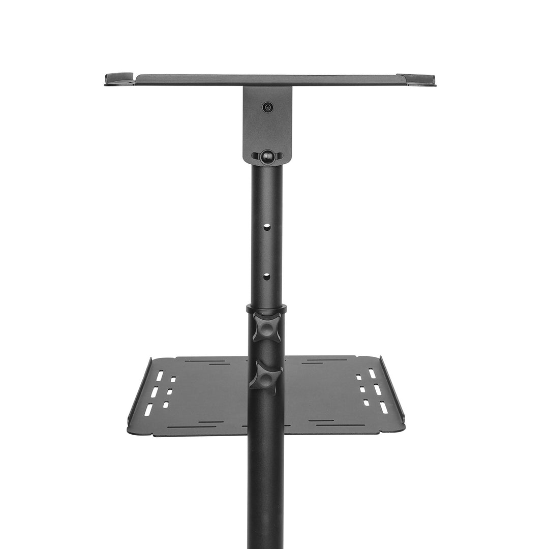 Pohyblivý stolík na projektor/notebook Maclean, nastaviteľný, oceľový, max. 10 kg, MC-207
