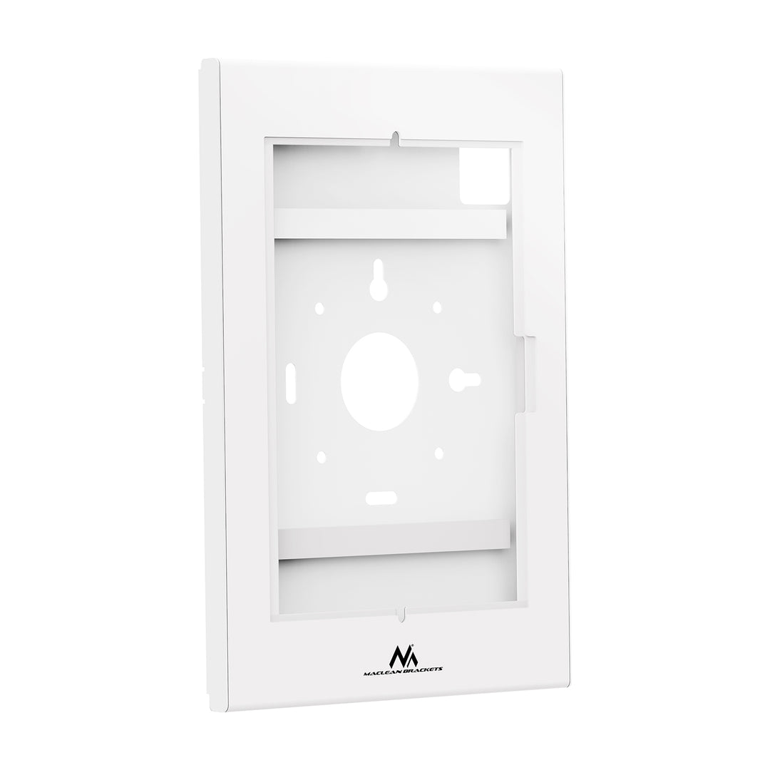 Reklamný držiak na tablet Maclean, s aretáciou, 10,9"–11", iPad Air/Pro, Samsung Tab A a S Series, 220 × 323 × 22 mm, MC-955 W