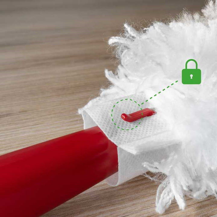 Vileda Flex&Catch lopatka na smeti s krátkou rukoväťou, protisklzovou ochranou, flexibilnou hlavou + 10 náplní