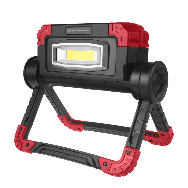 Pracovná lampa Maclean COB LED, 300 lm, 3 režimy osvetlenia, farebná teplota 6500 K, MCE439 2 kusy + 8x AA batérie Varta Industrial