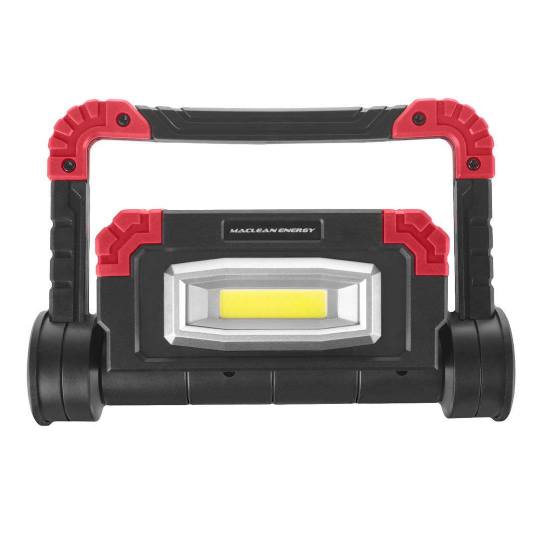 Pracovná lampa Maclean COB LED, 300 lm, 3 režimy osvetlenia, farebná teplota 6500 K, MCE439 2 kusy + 8x AA batérie Varta Industrial