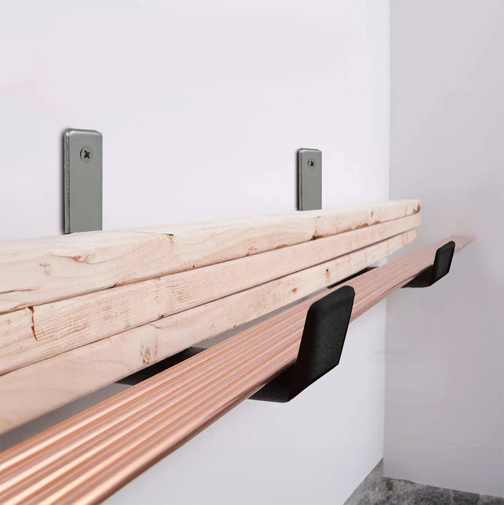 Maclean nástenný držiak/vešiak na pneumatiky, kolesá, rebríky, bicykle, oceľ, max. zaťaženie 15 kg, MC-435, 3 kusy